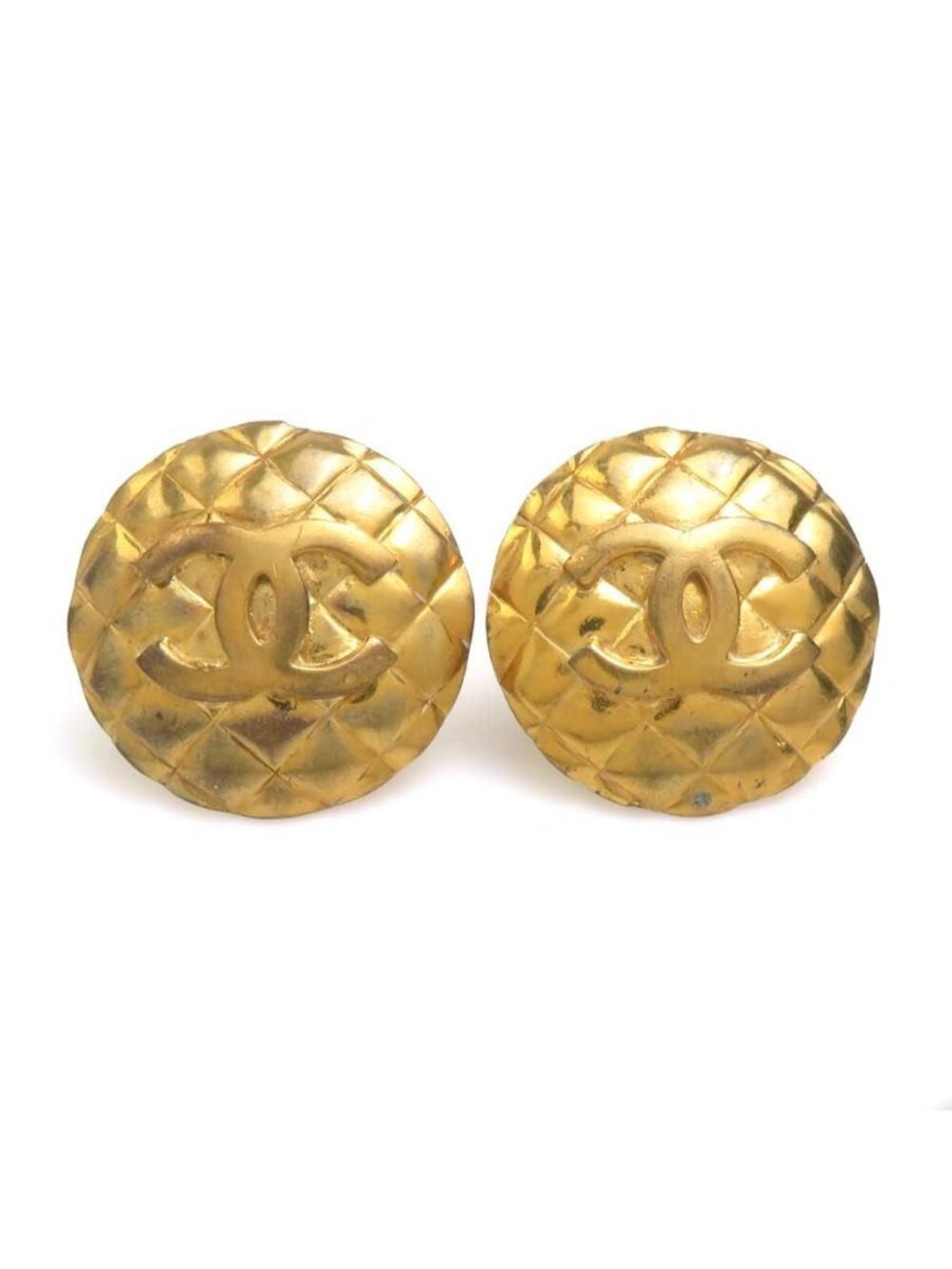 Chanel Earrings CC Logo
